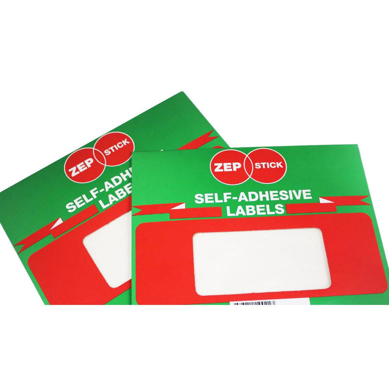 Zepstick Self Adhesive Labels 32x50mm